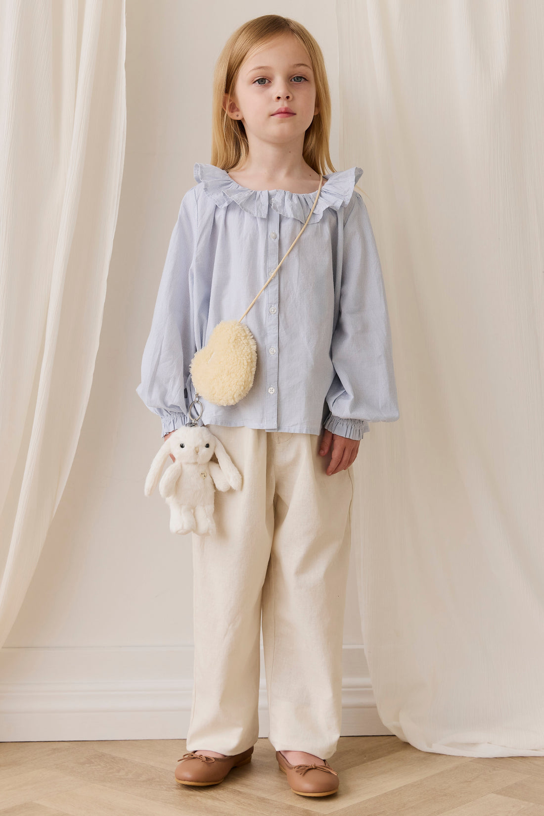 Snuggle Bunnies - Penelope Keyring - Marshmallow Childrens Toy from Jamie Kay USA