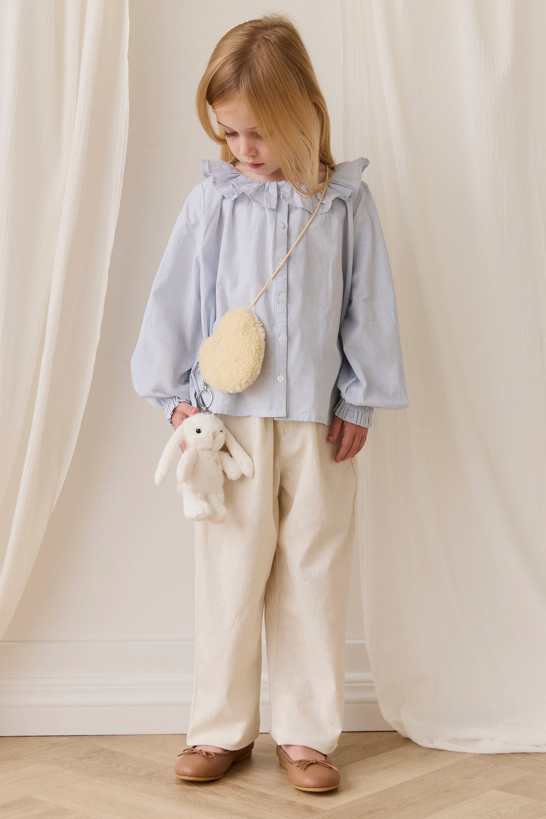 Snuggle Bunnies - Penelope Keyring - Marshmallow Childrens Toy from Jamie Kay USA