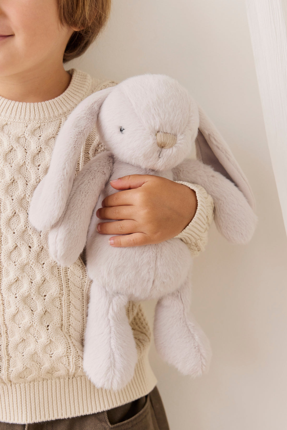 Snuggle Bunnies - Penelope - Beige Childrens Toy from Jamie Kay USA