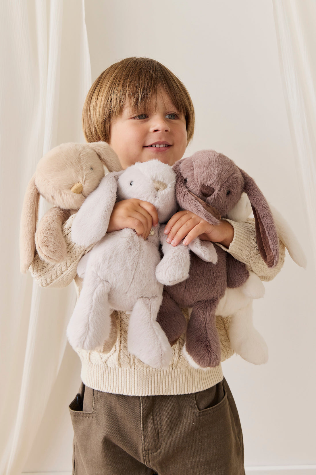Snuggle Bunnies - Penelope - Caramel Childrens Toy from Jamie Kay USA