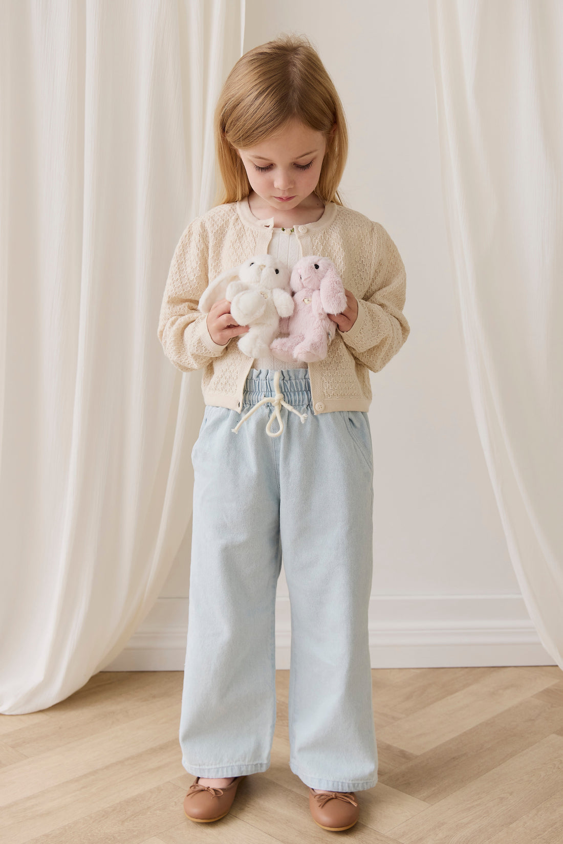 Snuggle Bunnies - Little Penelope - Marshmallow Childrens Toy from Jamie Kay USA