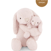 Snuggle Bunnies - Frankie the Hugging Bunny - Blush Childrens Toy from Jamie Kay USA