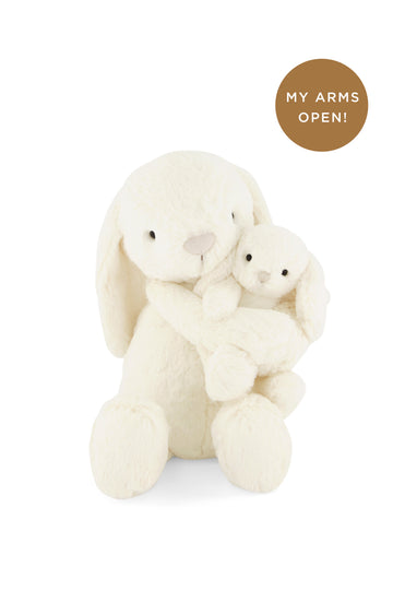 Snuggle Bunnies - Frankie the Hugging Bunny - Marshmallow Childrens Toy from Jamie Kay USA