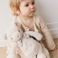 Snuggle Bunnies - Georgie With Bow Childrens Toy from Jamie Kay USA