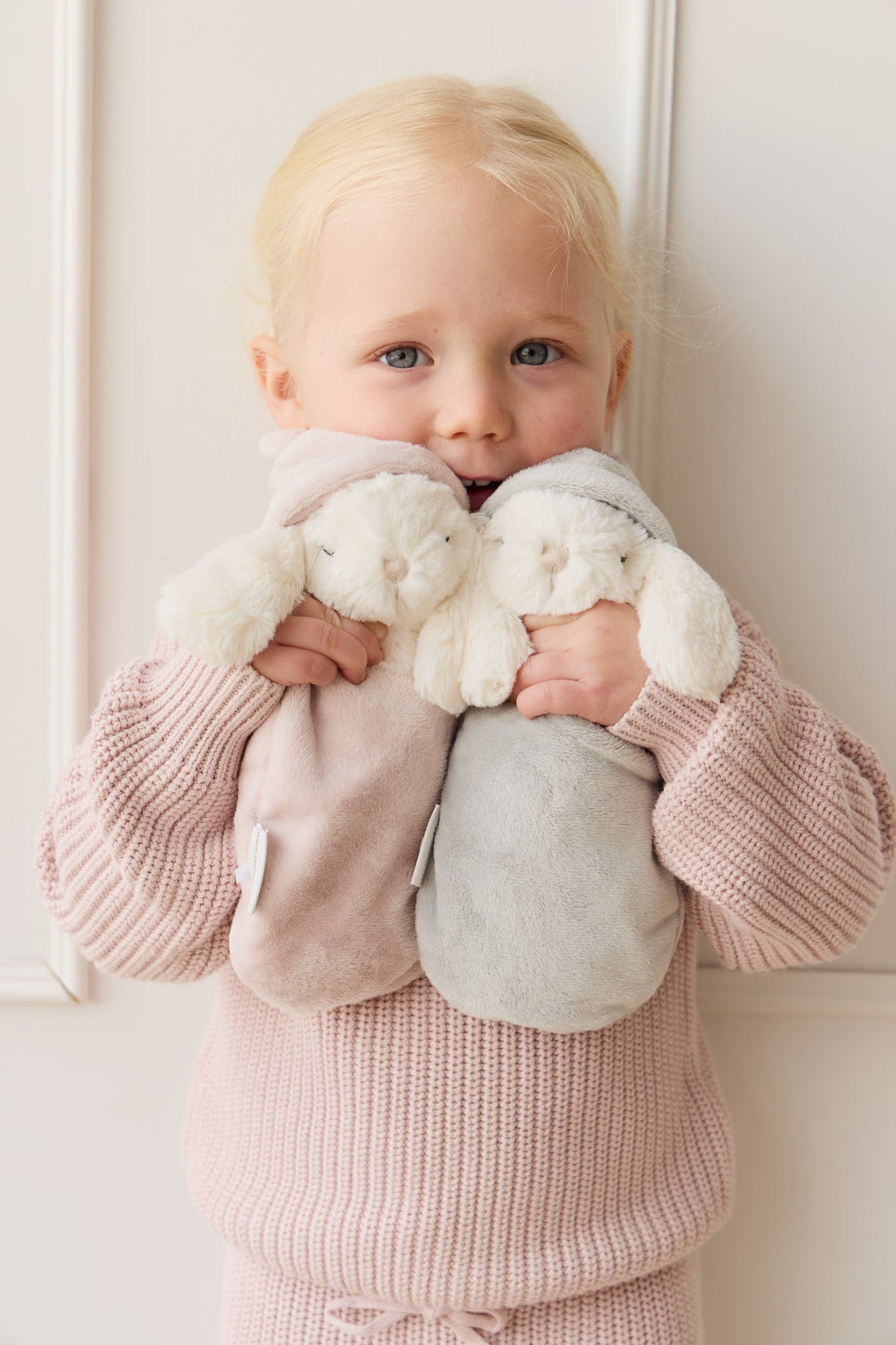 Snuggle Bunnies - Sleeping Penelope  - Blush Childrens Toy from Jamie Kay USA