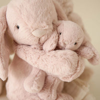 Snuggle Bunnies - Frankie the Hugging Bunny - Blush Childrens Toy from Jamie Kay USA