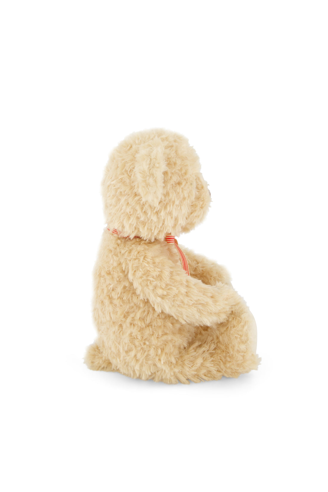 Snuggle Bunnies - Arthur the Bear - Arthur with Red Stripe Bow Childrens Toys from Jamie Kay USA