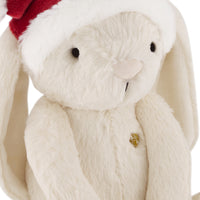 Snuggle Bunnies - Christmas Hat Penelope Childrens Toy from Jamie Kay USA