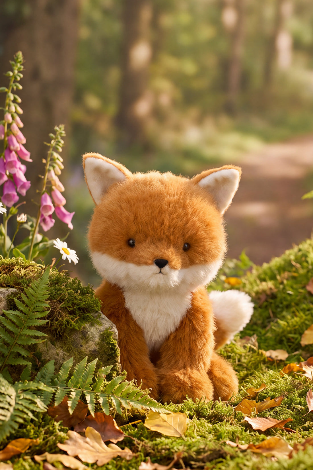 Snuggle Bunnies - Archie the Fox - Natural Childrens Toys from Jamie Kay USA