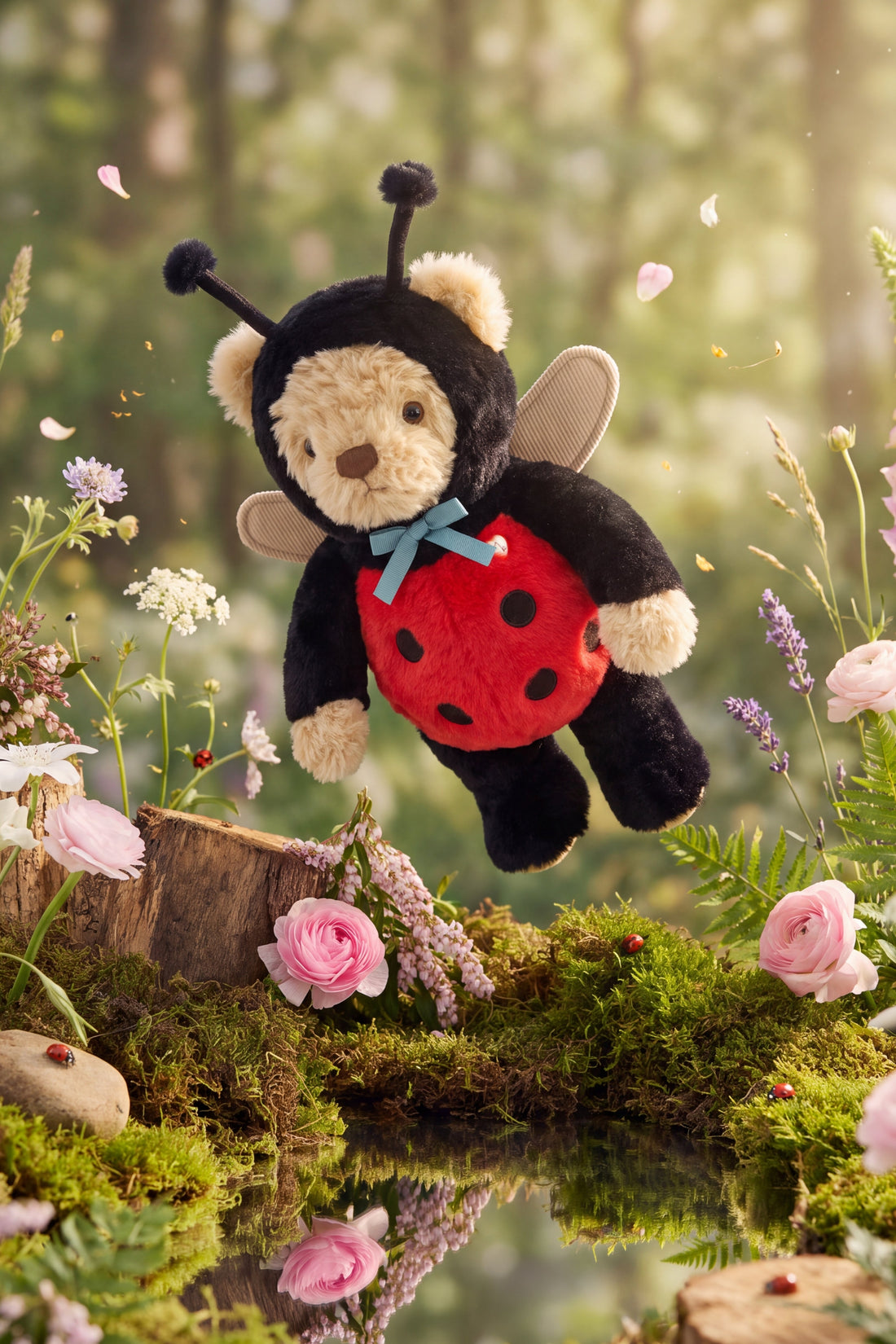 Snuggle Bunnies - Arthur the Bear - Lovebug Childrens Toys from Jamie Kay USA