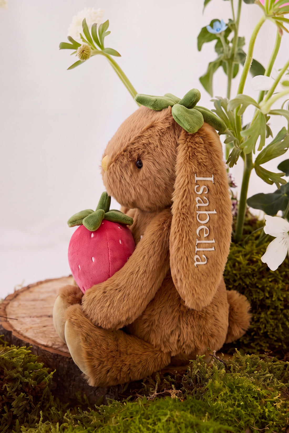Snuggle Bunnies - Strawberry Penelope - Oak Childrens Toys from Jamie Kay USA