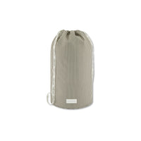 Swim Bag - Fine Vertical Stripe Dark Olive Childrens Swimwear from Jamie Kay USA