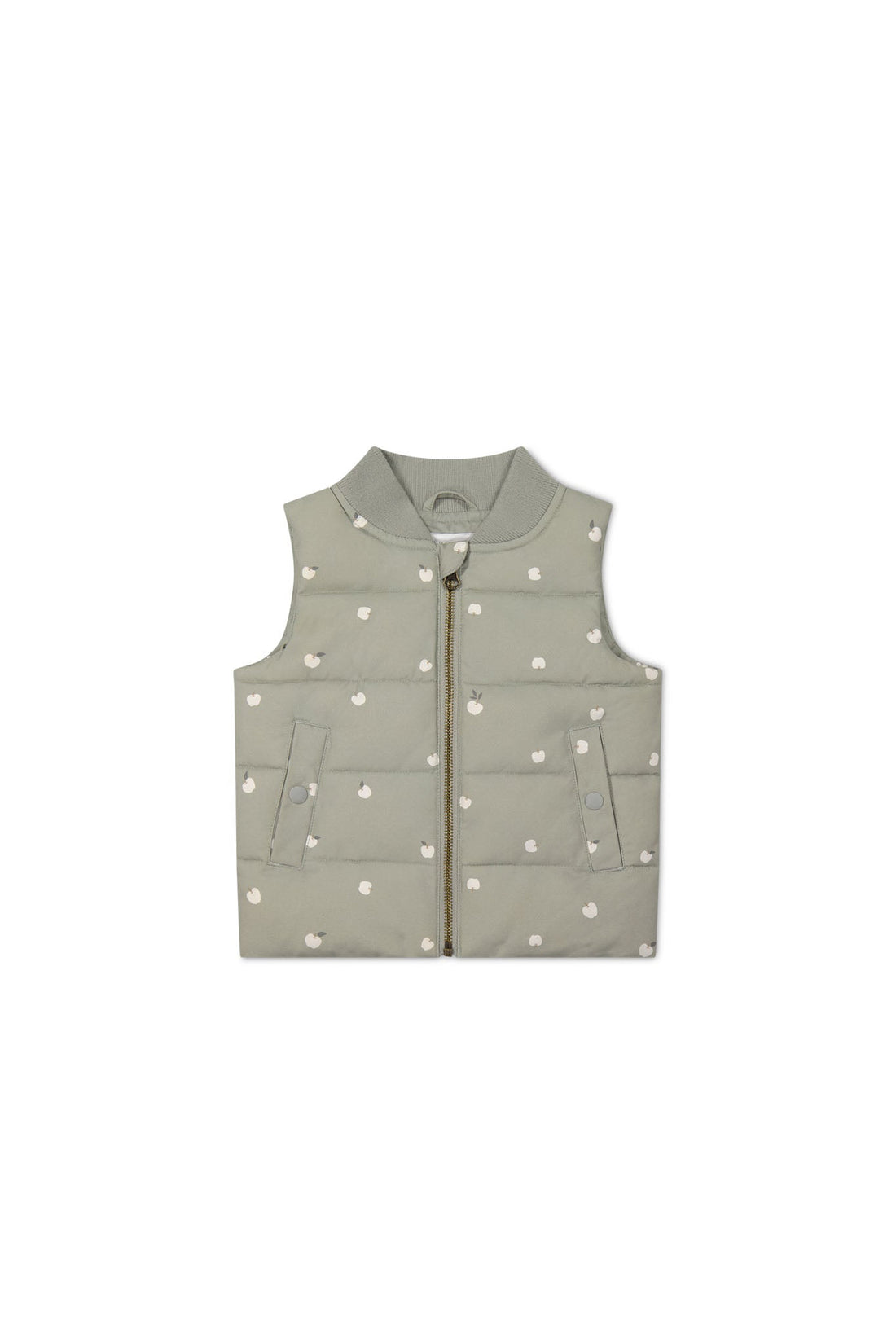 Taylor Vest - Fresh Apples Abbey Stone Childrens Vest from Jamie Kay USA