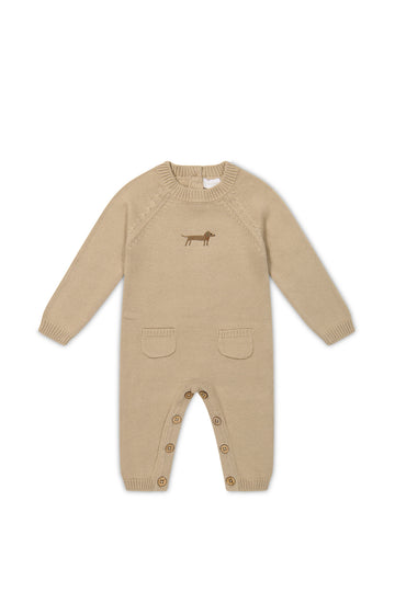 Theo Onepiece - Fawn Basil Childrens Onepiece from Jamie Kay USA