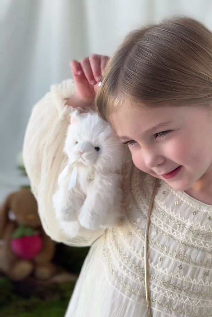Snuggle Bunnies - Moon Keyring - Snow Childrens Toy from Jamie Kay USA