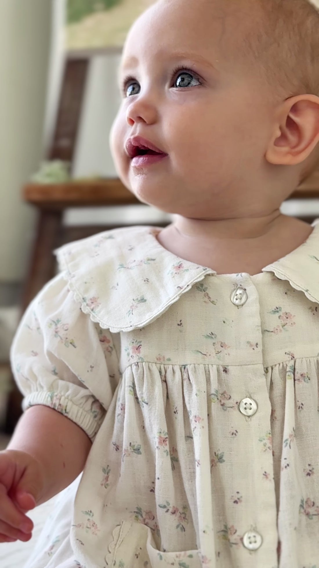 Organic Cotton Muslin Kodi Top - Solange Snow Childrens Top from Jamie Kay USA