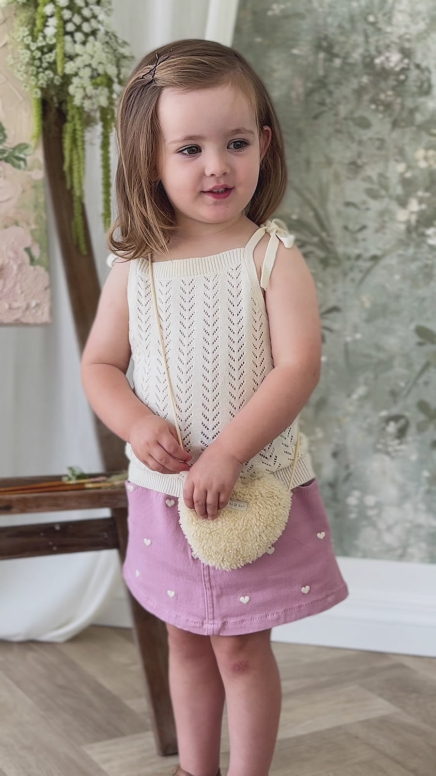 Aria Knitted Top - Soft Petal – Jamie Kay USA