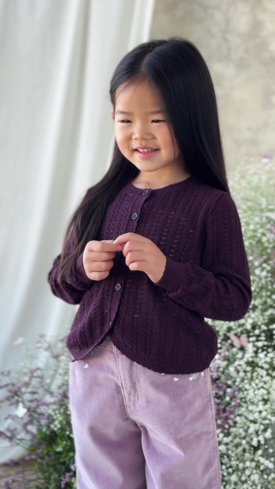 Astra Pant - Orchid Childrens Pant from Jamie Kay USA