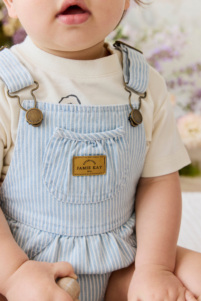 Denver Playsuit - Sunday Stripe Childrens Playsuit from Jamie Kay USA