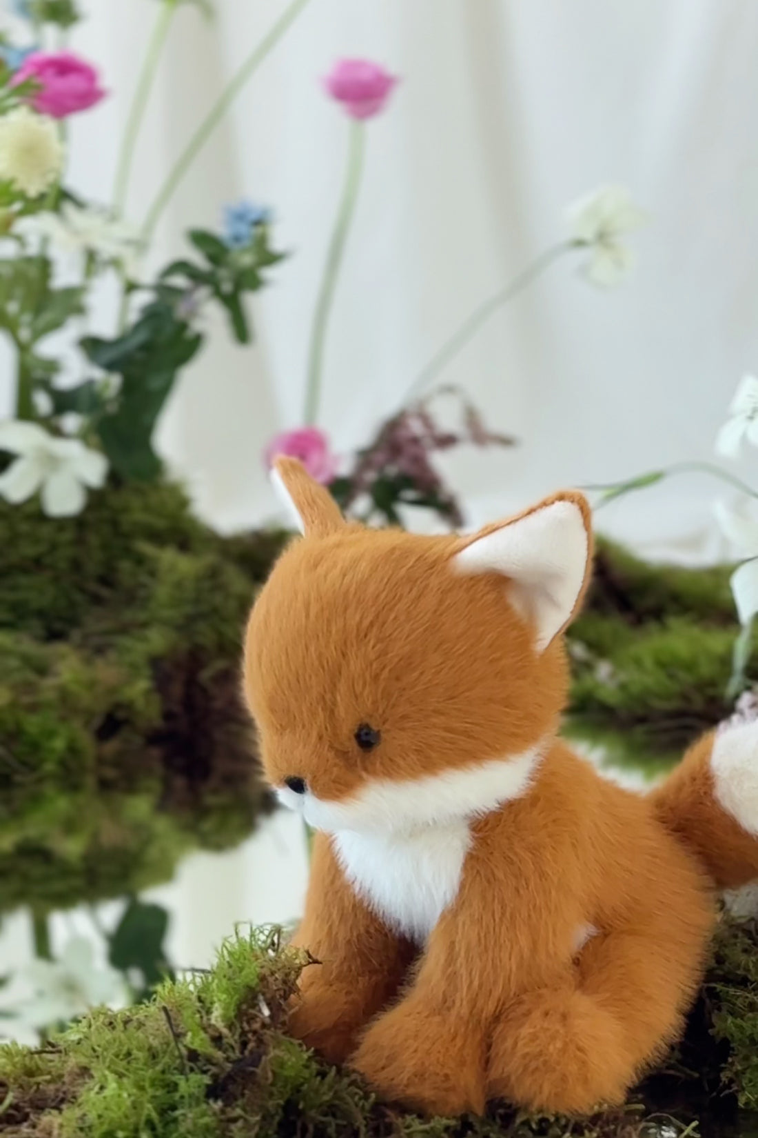 Snuggle Bunnies - Archie the Fox - Natural Childrens Toys from Jamie Kay USA
