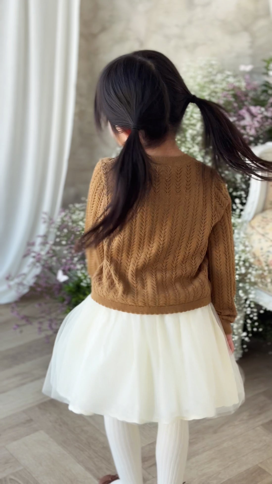 Leonie Skirt - Parchment Childrens Skirt from Jamie Kay USA