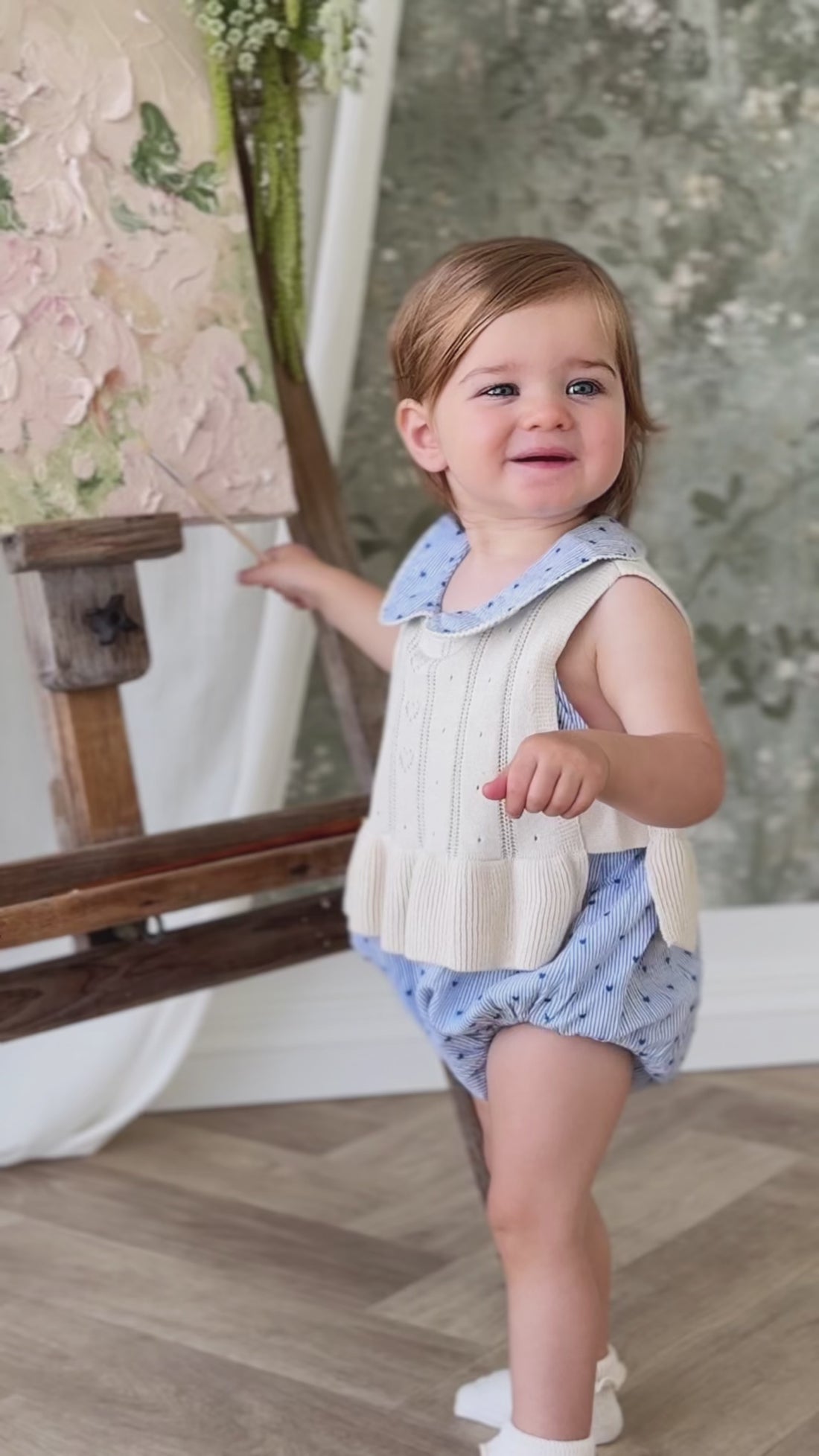 Antonia Top - Vanilla Childrens Top from Jamie Kay USA