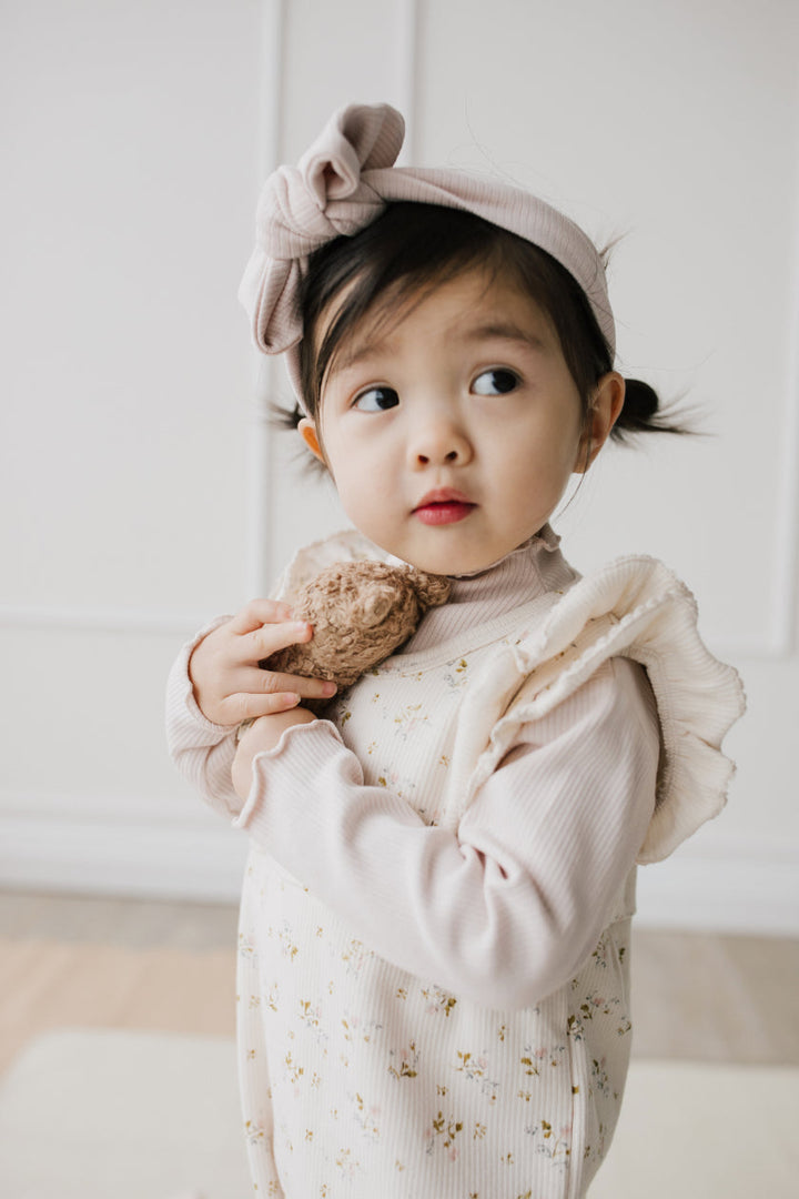 Organic Cotton Lilian Headband - Sweet Pink Childrens Headband from Jamie Kay USA