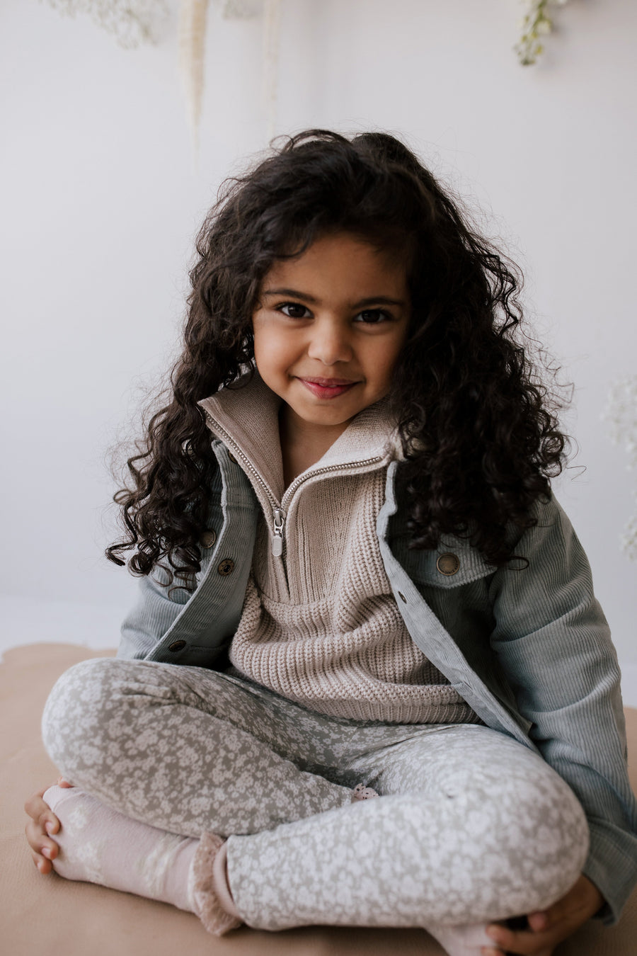 Jack Zip Jersey - Cove Childrens Knitwear from Jamie Kay USA