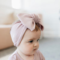 Organic Cotton Modal Elastane Headband - Rosie - Stylish childrens headband from Jamie Kay