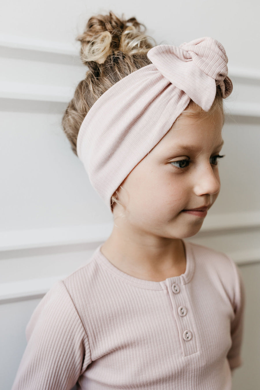 Organic Cotton Modal Headband - Rosie Childrens Headband from Jamie Kay USA