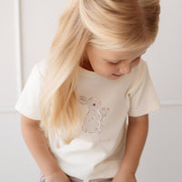 Organic Cotton Ivy Shortie - Lavender Musk Childrens short from Jamie Kay USA