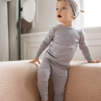 Organic Cotton Modal Everyday Legging - Moon Childrens Legging from Jamie Kay USA