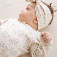 Organic Cotton Headband - Penny's Egg Hunt Childrens Headband from Jamie Kay USA
