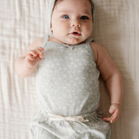 Organic Cotton Bridget Singlet Bodysuit - Rosalie Fields Bluefox Childrens Bodysuit from Jamie Kay USA