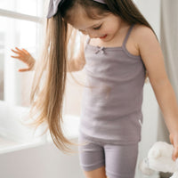 Organic Cotton Modal Singlet - Daisy Childrens Singlet from Jamie Kay USA