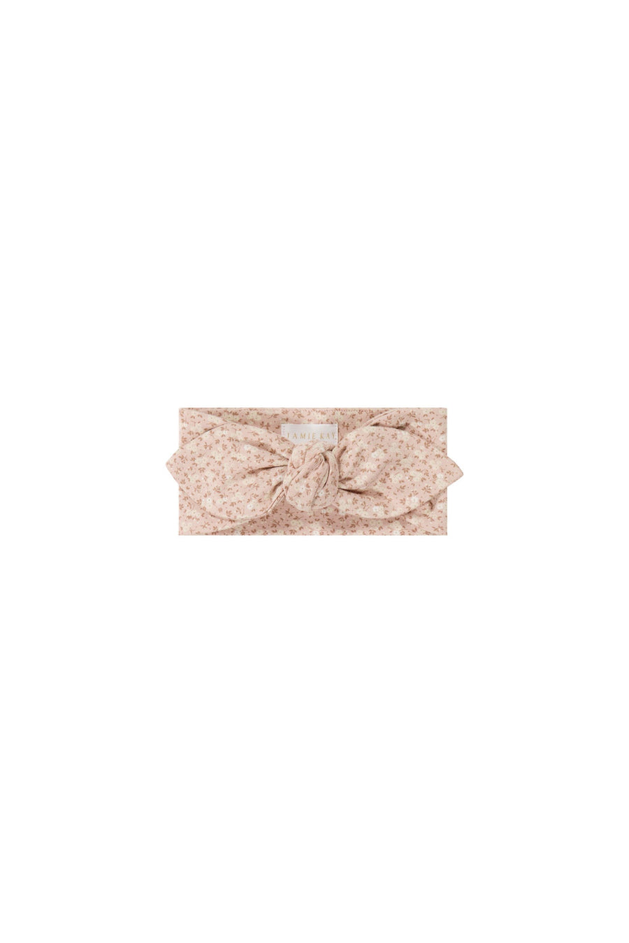 Organic Cotton Headband - Rosalie Field Rose Dust Childrens Headband from Jamie Kay USA