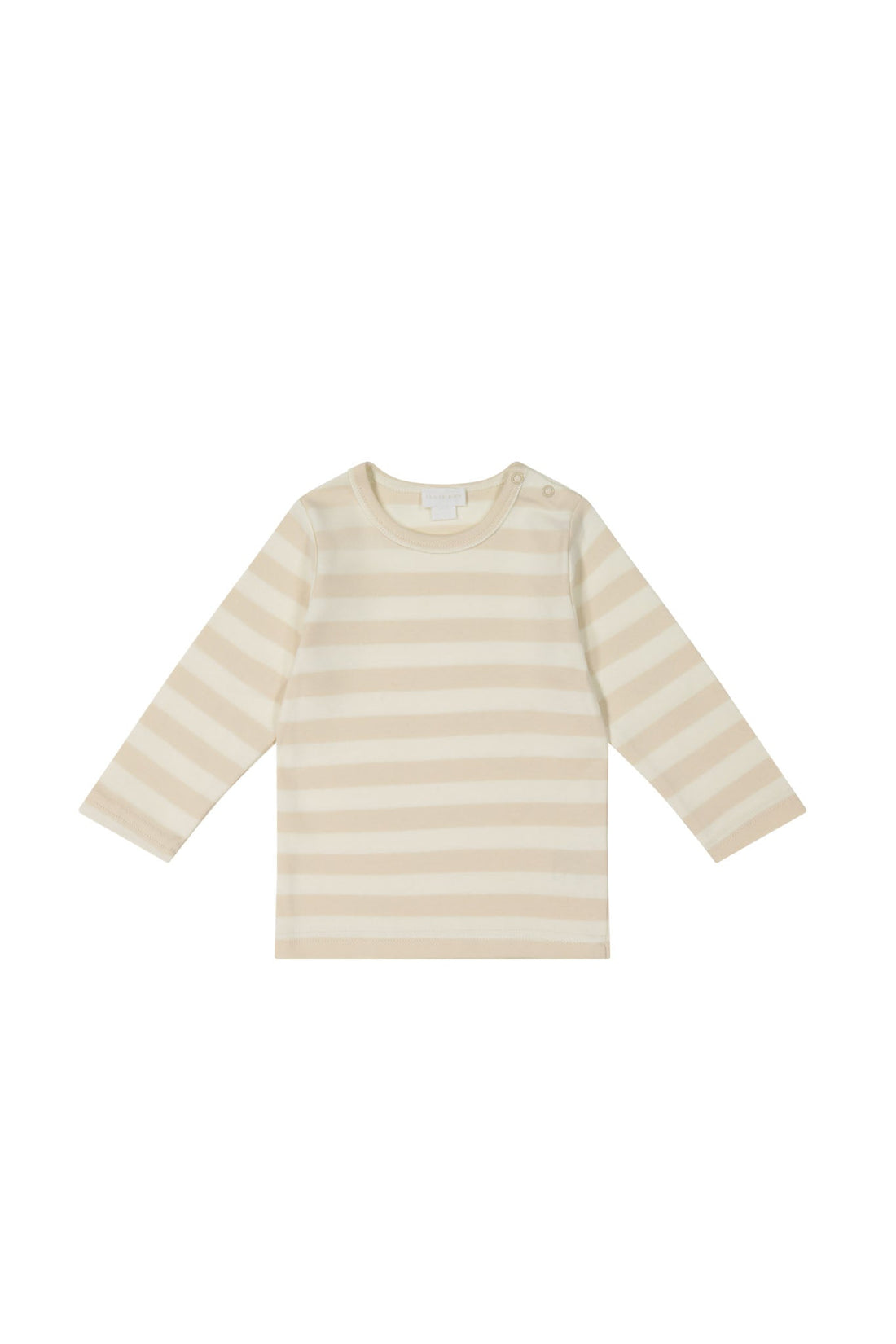 Pima Cotton Vinny Long Sleeve Top - Weekday Stripe Childrens Top from Jamie Kay USA