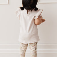 Pima Cotton Giselle Top - Ballet Pink Childrens Top from Jamie Kay USA