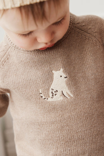 Ethan Jumper - Doe Marle Childrens Knitwear from Jamie Kay USA