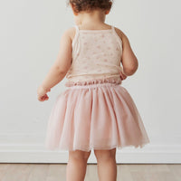 Classic Tutu Skirt - Shell Pink Childrens Skirt from Jamie Kay USA
