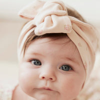Organic Cotton Headband - Irina Shell Childrens Headband from Jamie Kay USA