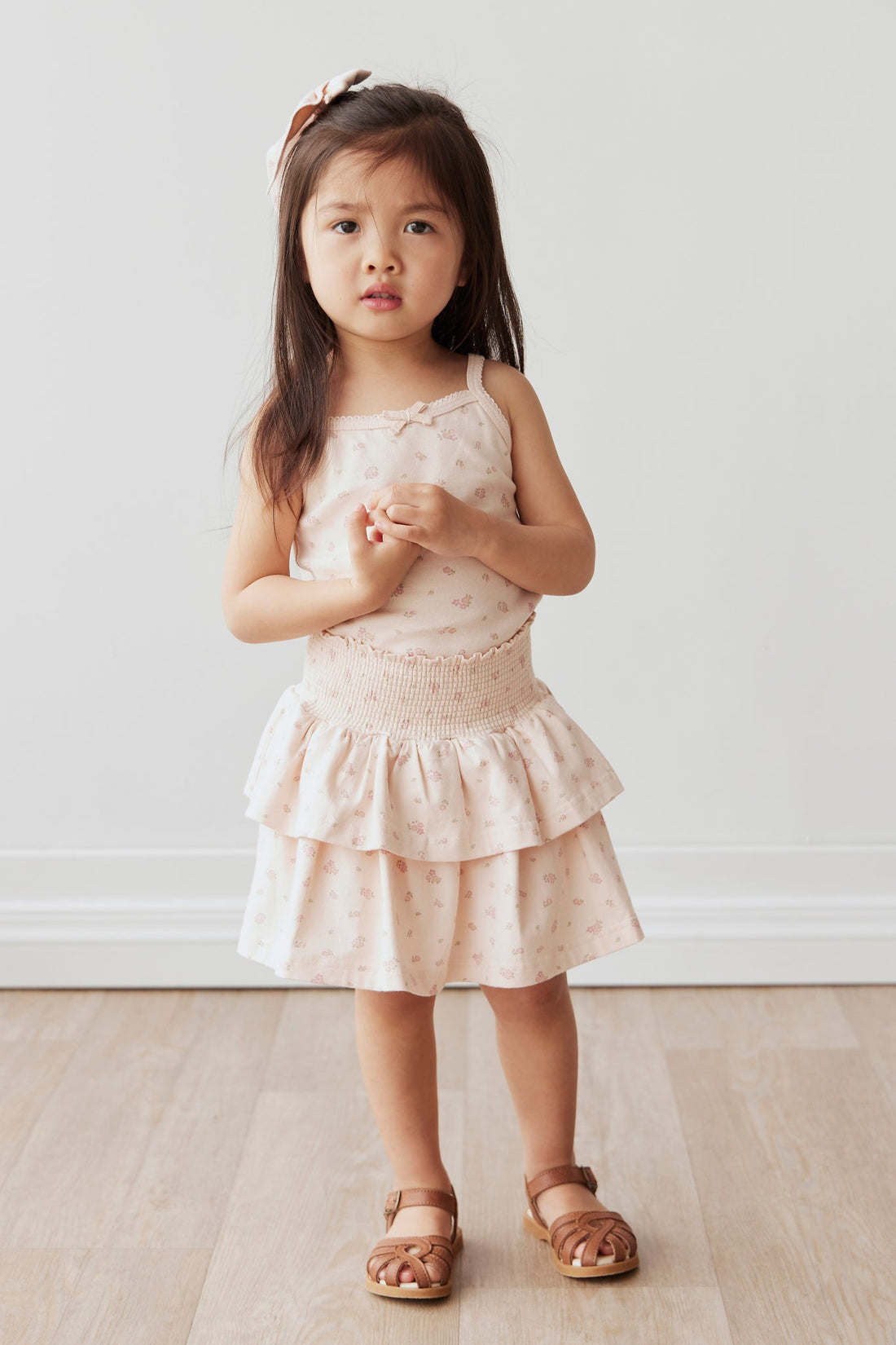 Organic Cotton Ruby Skirt - Irina Shell Childrens Skirt from Jamie Kay USA