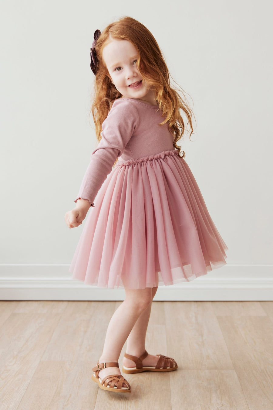 Anna Tulle Dress - Flora Childrens Dress from Jamie Kay USA