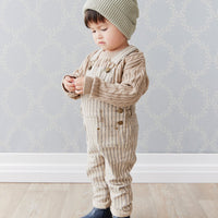 Arlo Overall - Cashew/Moonstone Childrens Overall from Jamie Kay USA