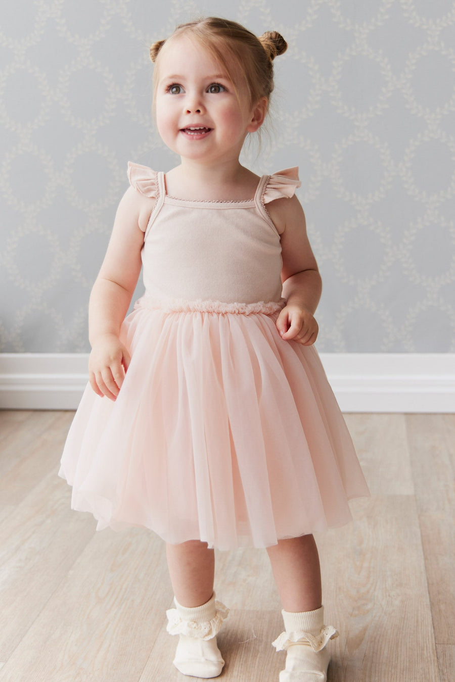Katie Tutu Dress - Boto Pink Childrens Dress from Jamie Kay USA