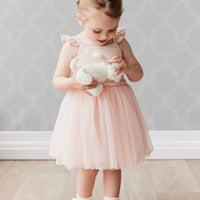Katie Tutu Dress - Boto Pink Childrens Dress from Jamie Kay USA