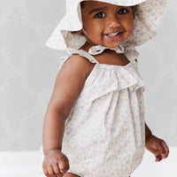 Organic Cotton Noelle Hat - Fifi Lilac Childrens Hat from Jamie Kay USA