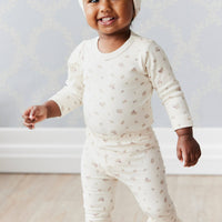 Organic Cotton Everyday Legging - Irina Tofu Childrens Legging from Jamie Kay USA