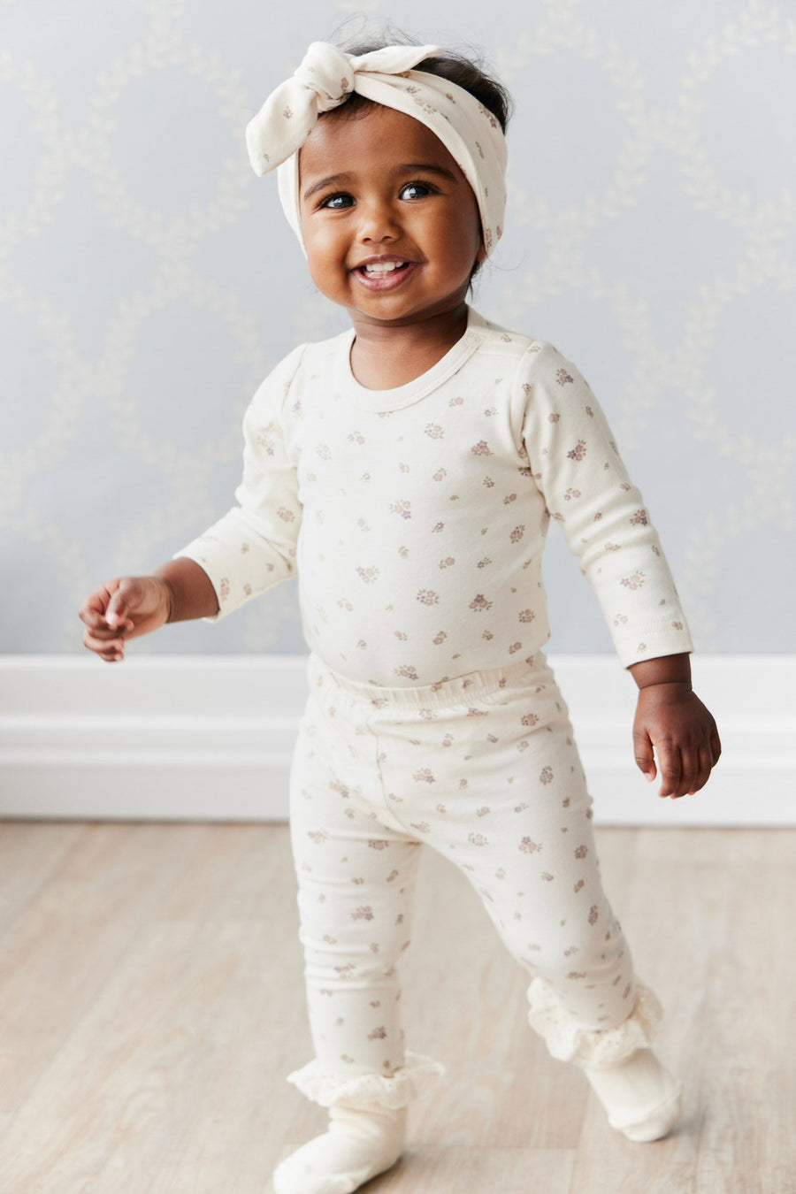 Organic Cotton Everyday Legging - Irina Tofu Childrens Legging from Jamie Kay USA