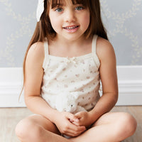 Organic Cotton Singlet - Irina Tofu Childrens Singlet from Jamie Kay USA